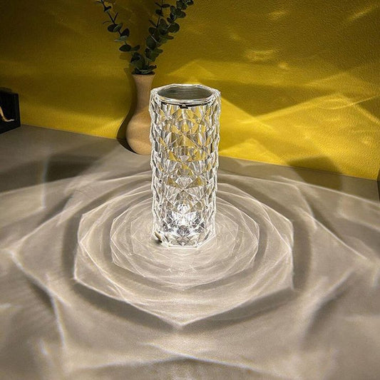 Rose Crystal LED Table Lamp