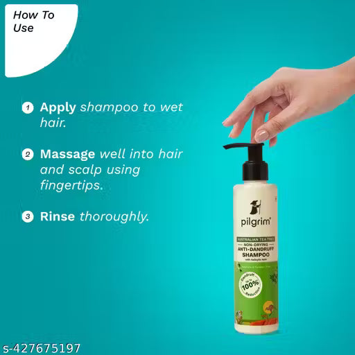 PILGRIM Tea Tree Anti-Dandruff Shampoo (200ml)